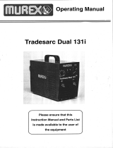 ESAB Tradesarc Dual 131i User manual