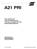 ESAB PRI A21 PRI User manual