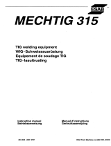 ESAB MECHTIG 315 User manual