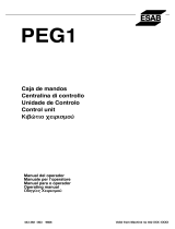 ESAB PEG1 User manual