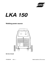 ESAB LKA 150 User manual