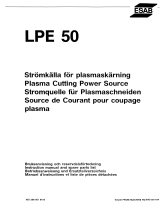 ESAB LPE 50 User manual