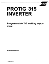ESAB PROTIG 315 INVERTER Programming Manual