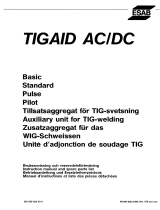 ESAB TIGAID AC/DC User manual