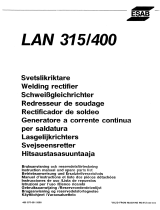 ESAB LAN 400 User manual