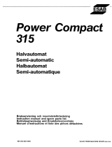 ESAB POWER COMPACT 315 User manual