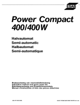ESAB POWER COMPACT 400 User manual
