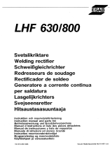 ESAB LHF 630 User manual