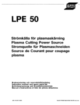 ESAB LPE 50 User manual