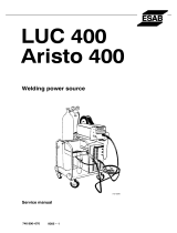 ESAB LUC 400 User manual