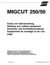 ESAB MIGCUT 250/50 User manual