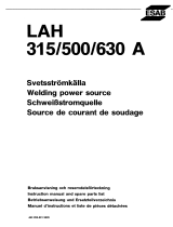 ESAB LAH 630A User manual