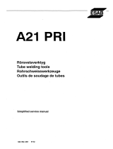 ESAB PRI A21 PRI User manual