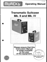ESAB Transmatic Suitcase Mk. II and Mk.IV User manual