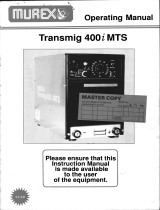 ESAB Transmig 400i MTS User manual