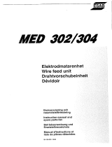ESAB MED 302, MED 304 User manual