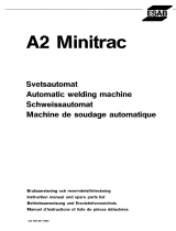 ESAB A2-MINITRAC User manual