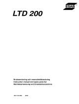 ESAB LTD 200 User manual