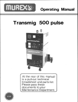 ESAB Transmig 500 pulse User manual