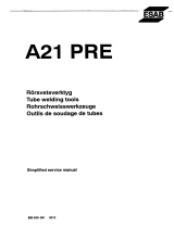 ESAB PRE A21 PRE User manual