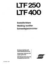 ESAB LTF 250, LTF 400 User manual