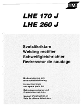 ESAB LHE 170, LHE 260 User manual