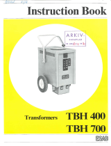 ESAB TBH 400, TBH 700 User manual