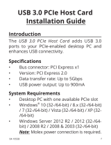 SIIG LB-US0314-S1 Installation guide