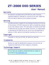 ICP DAS USA ZT-2042 User manual