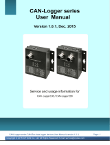 ICP DAS USA CAN-Logger200 User manual