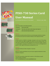 ICP DAS USA PISO-730AU User manual
