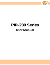 ICP DAS USA PIR-230-E User manual