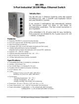 ICP DAS USA NS-205 User manual