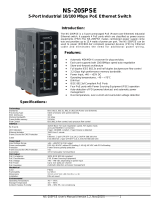 ICP DAS USA NS-205PSE User manual