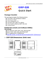 ICP GRP-531L Quick start guide