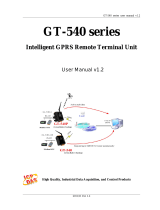 ICP DAS USA GT-540 - Cellular Device Server User manual