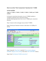 ICP I-7188E3-232 Operating instructions