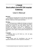 ICP DAS USA I-7241D User manual