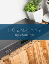 Bryston Digital Audio 2018 Owner's manual