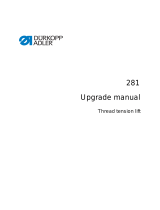 Duerkopp Adler 281 User manual