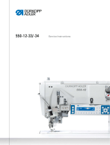 Duerkopp Adler 550-12-34 User manual