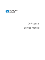 Duerkopp Adler 767 CLASSIC User manual