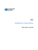 DURKOPP ADLER 911-210 User manual