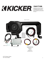 Kicker 19417165 Owner's manual
