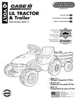 Peg Perego Case IH Lil Tractor & Trailer User manual