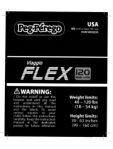 Peg Perego Viaggio Flex 120 User guide