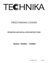 Technika TGG85U User manual