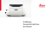 Leica Microsystems TL3000 Ergo User manual