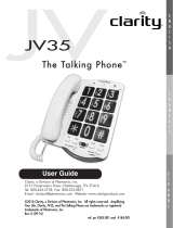 Clarity JV35W User guide