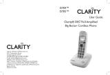 Clarity D702 User manual